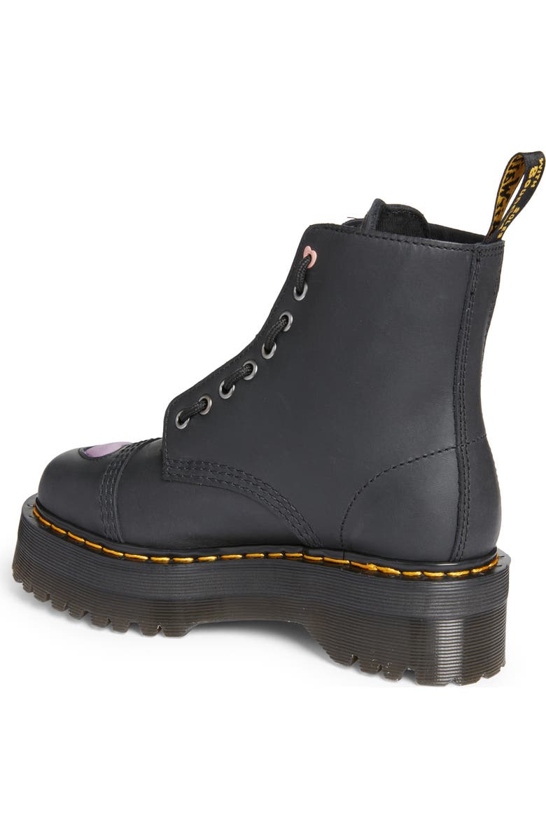 Dr. Martens Sinclair Hearts Platform Boot, Alternate, color,