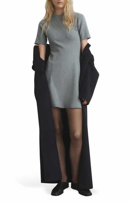 MANGO Domino Seamed Minidress