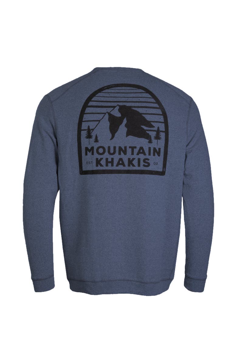 Mountain Khakis Logo Crew, Alternate, color, Black