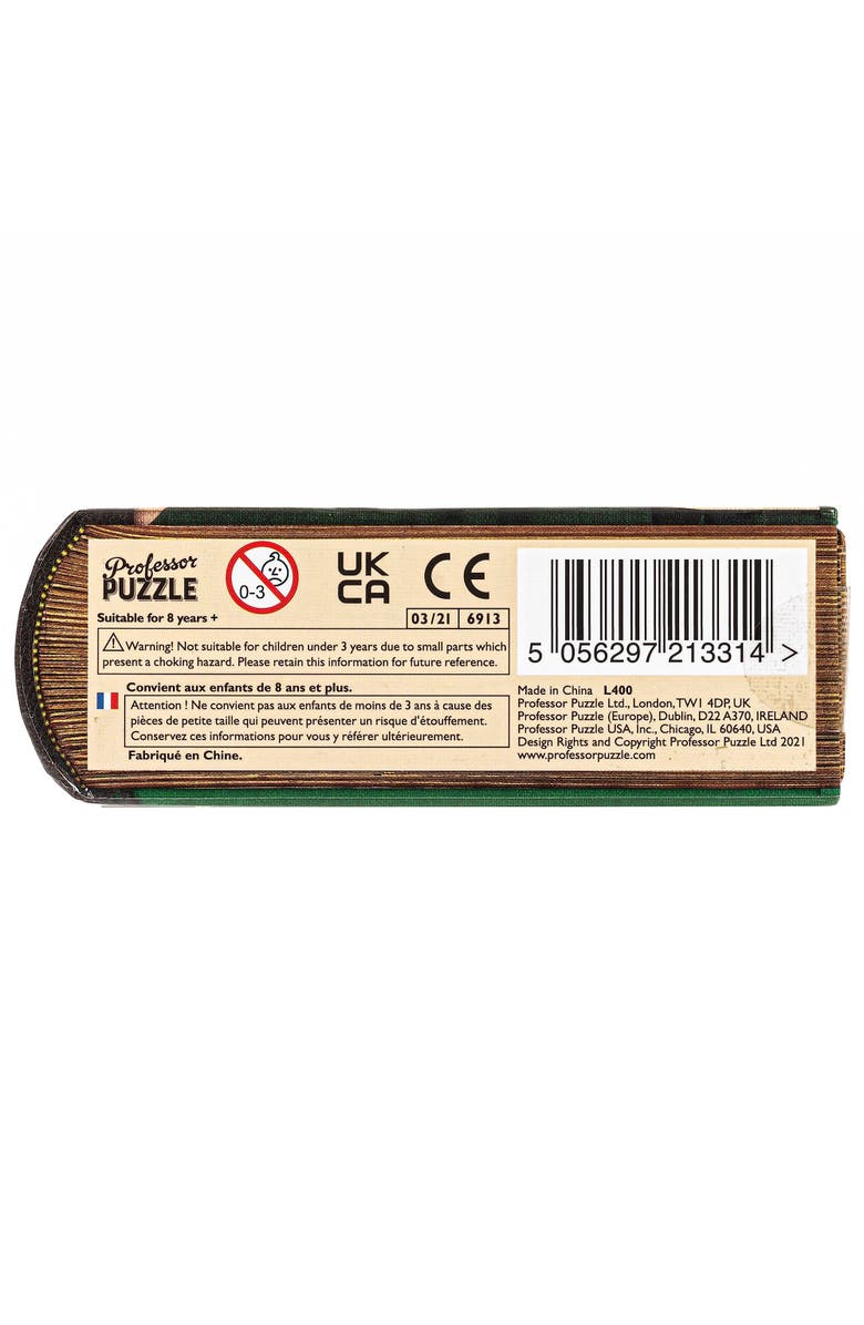 Professor Puzzle Jigsaw Library The Great Gatsby, 252 Piece Puzzle, Alternate, color, Multicolored