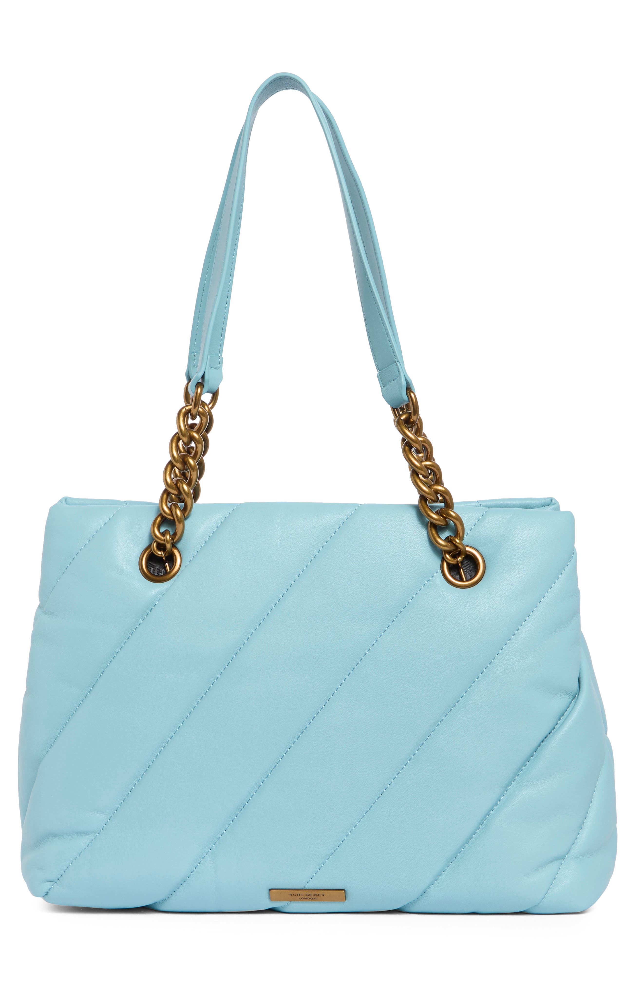 Kurt Geiger London Soho Tote Bag, Alternate, color, Mid Blue