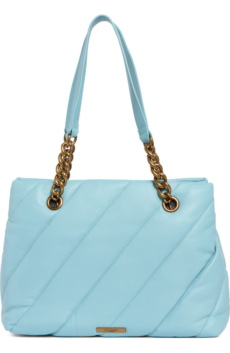 Kurt Geiger London Soho Tote Bag, Alternate, color, Mid Blue