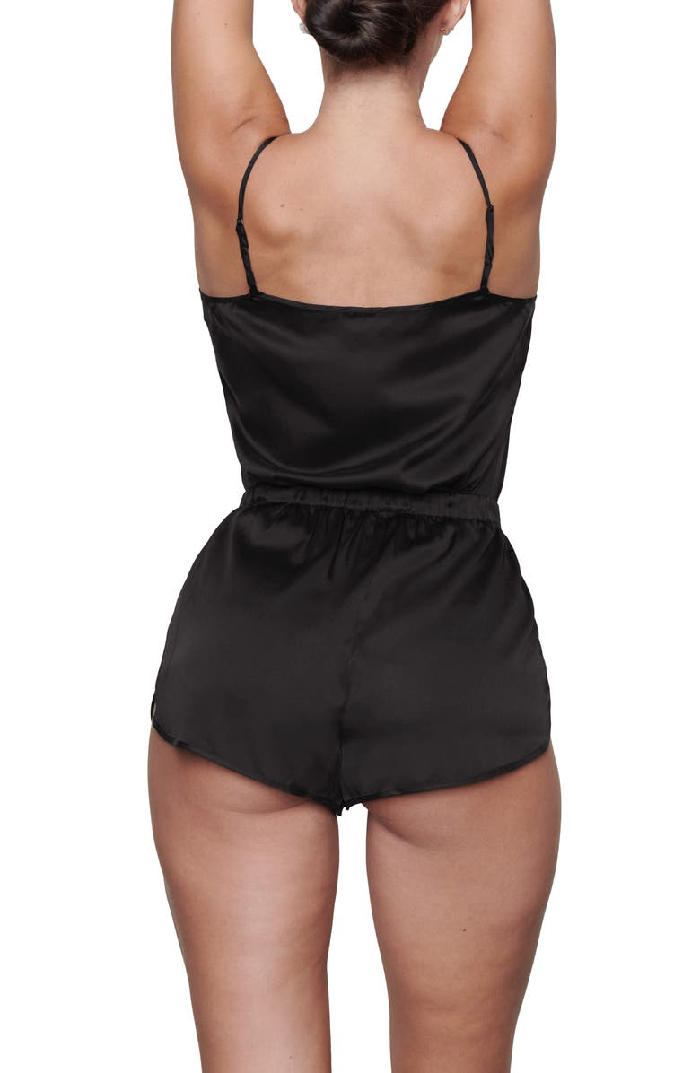 SKIMS Sandwashed Stretch Silk Sleep Tap Shorts, Alternate, color,