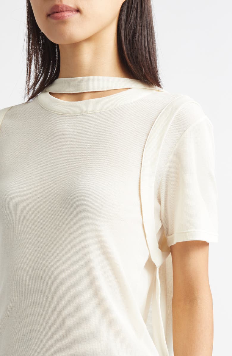 Eckhaus Latta Flip Tee, Alternate, color, Foam