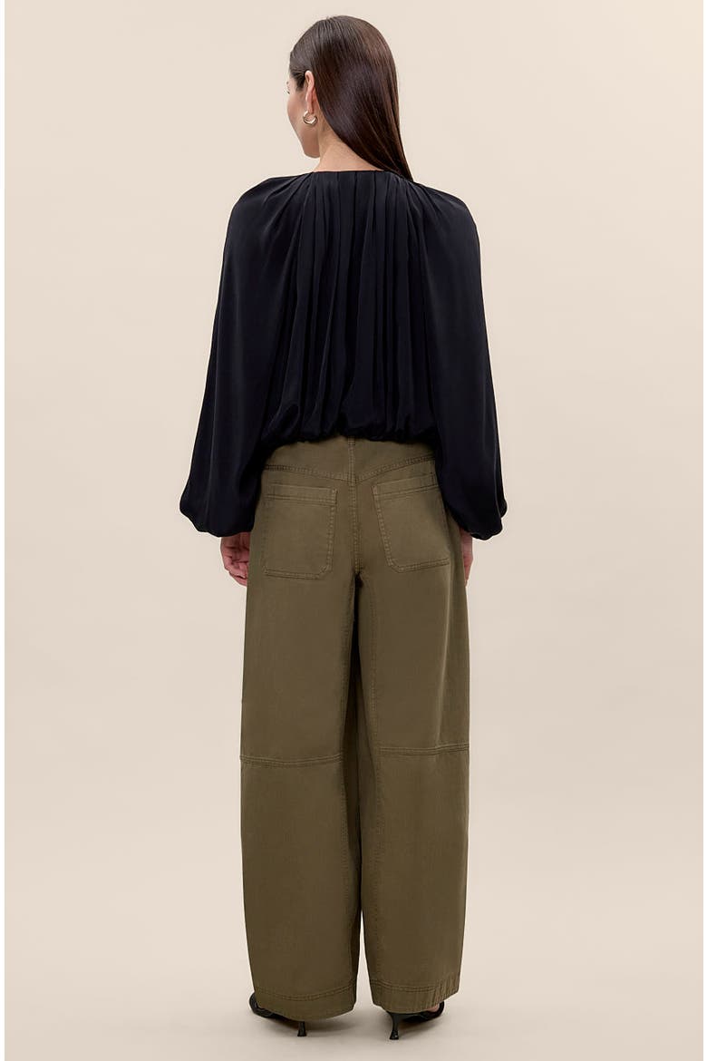 Lillith Bubble Top, Alternate, color, Black