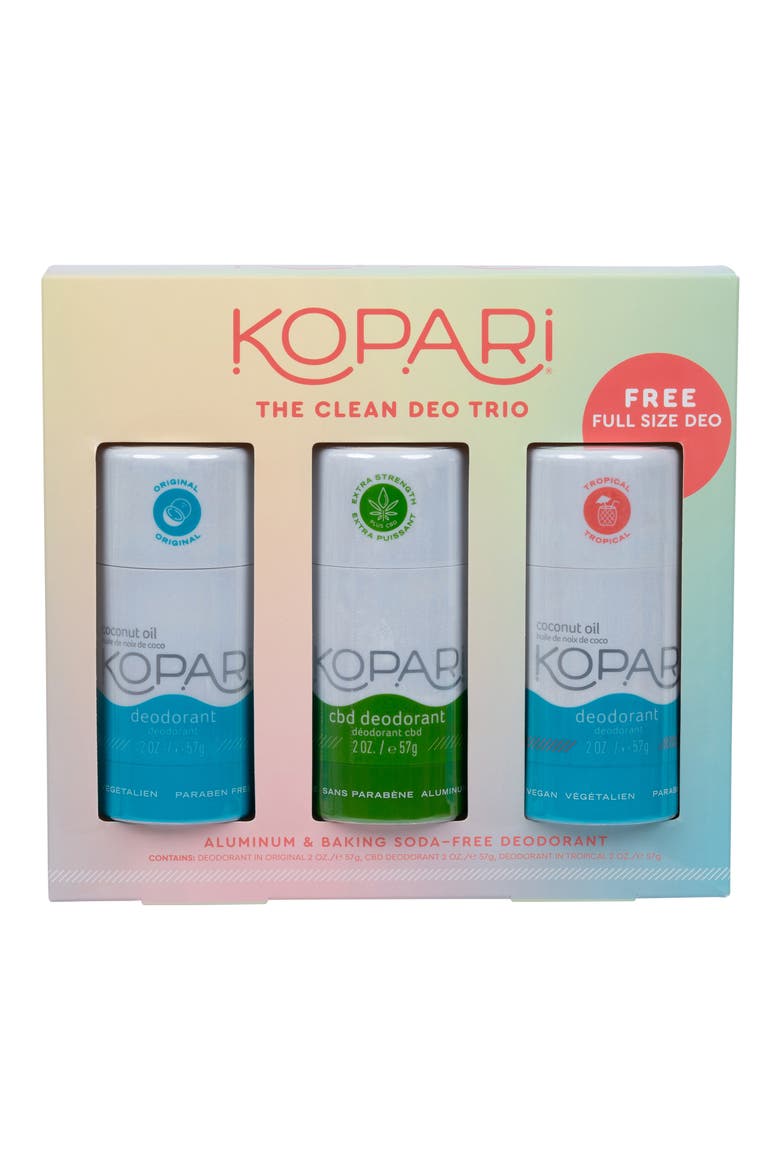 Full Size Coconut Deodorant Set-$46 Value, Alternate, color, NO COLOR
