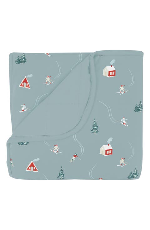 Apline Village Baby Blanket