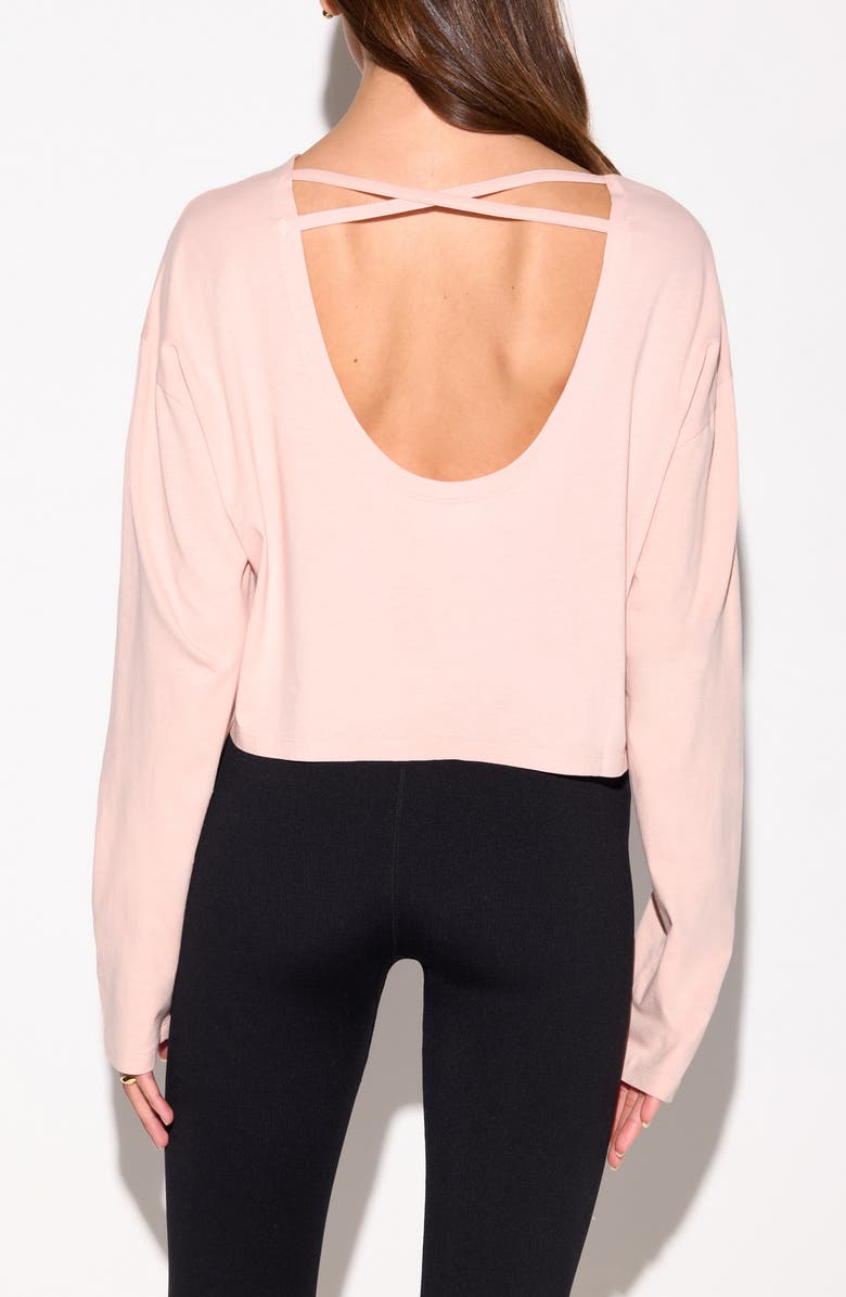 Spiritual Gangster Vanessa Top, Alternate, color, Champagne