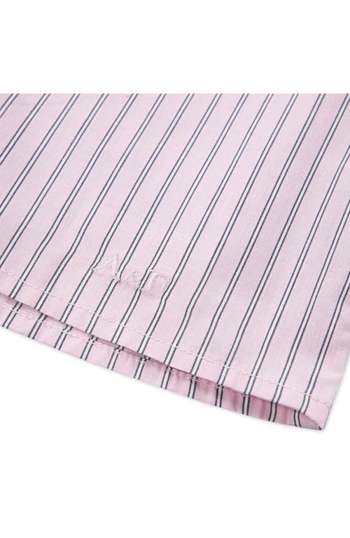 Abercrombie Girls Button Front Boxy Shirt In Pink