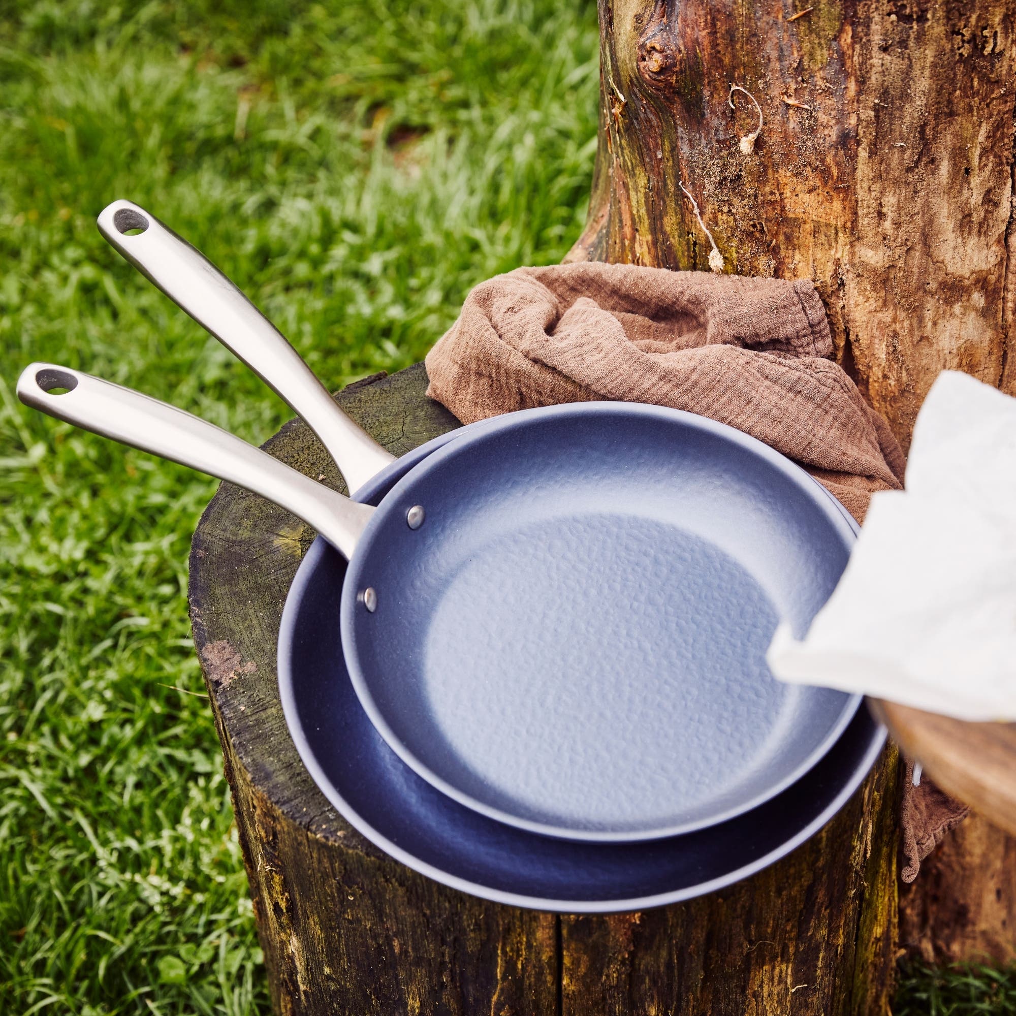 Black Angus Carbon Steel Frying Pan - Thumbnail 2