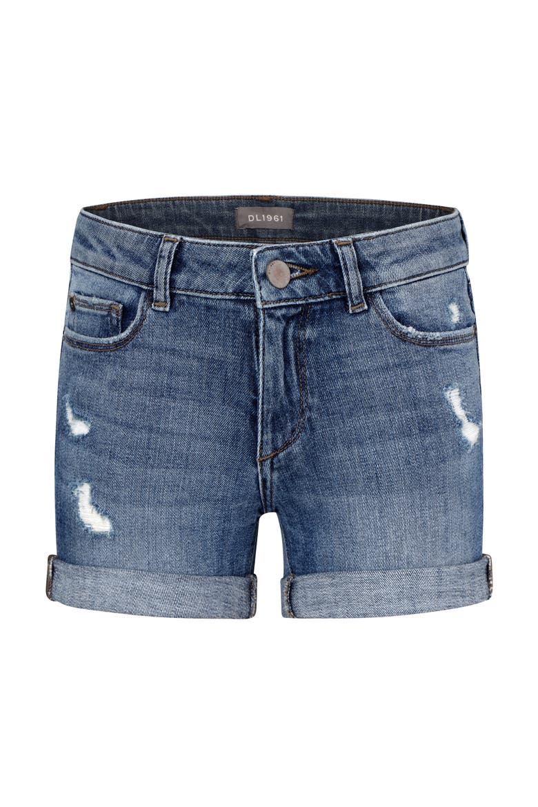 Distressed Shorts, Main, color, DORADO