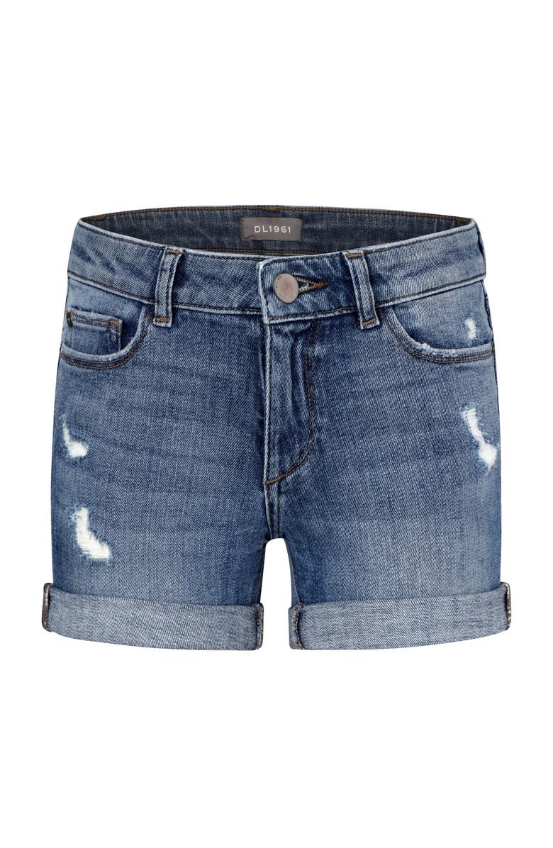 DL1961 Distressed Denim Shorts, Main, color,