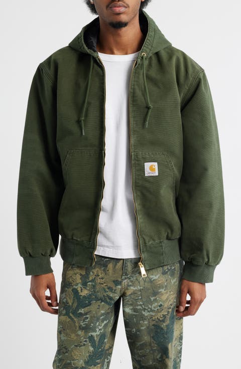 OG Active Insulated Hooded Organic Cotton Canvas Jacket
