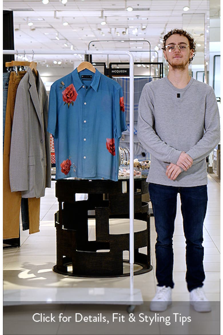 Fazed Floral Button-Up Camp Shirt video
