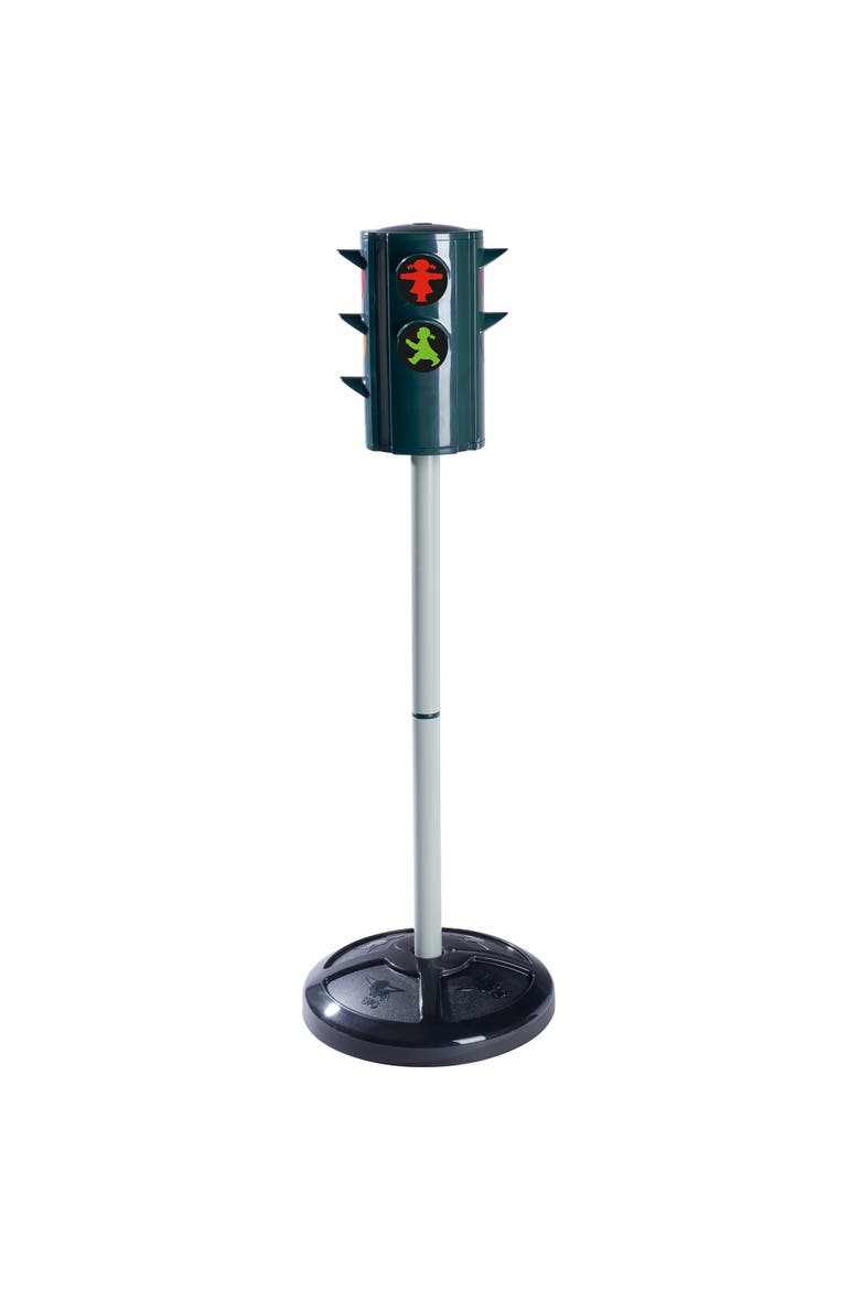 Traffic Stoplight Ampelmann, Realistic Light-Up Road Safety Toy, 28 Inch Stand, Alternate, color, Multicolored