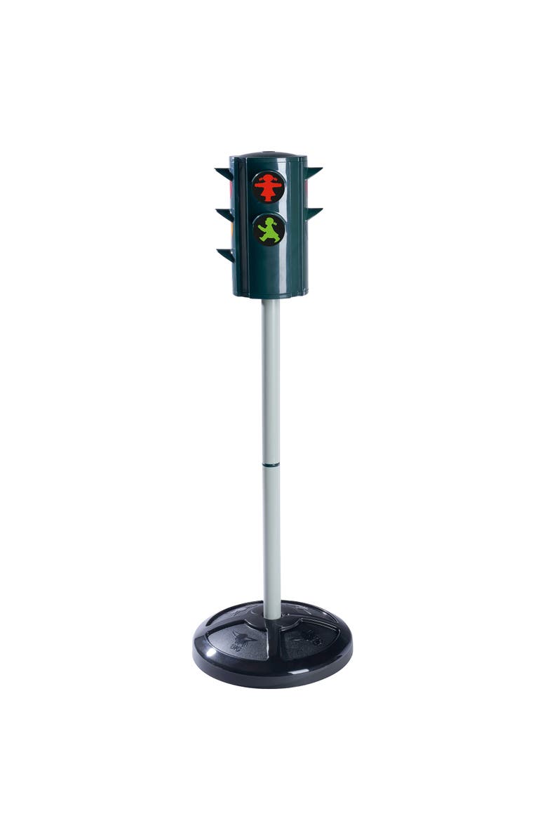 BIG Traffic Stoplight Ampelmann, Realistic Light-Up Road Safety Toy, 28 Inch Stand, Alternate, color, Multicolored