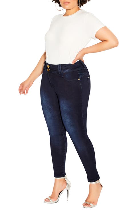 Asha Skinny Jeans (Plus)