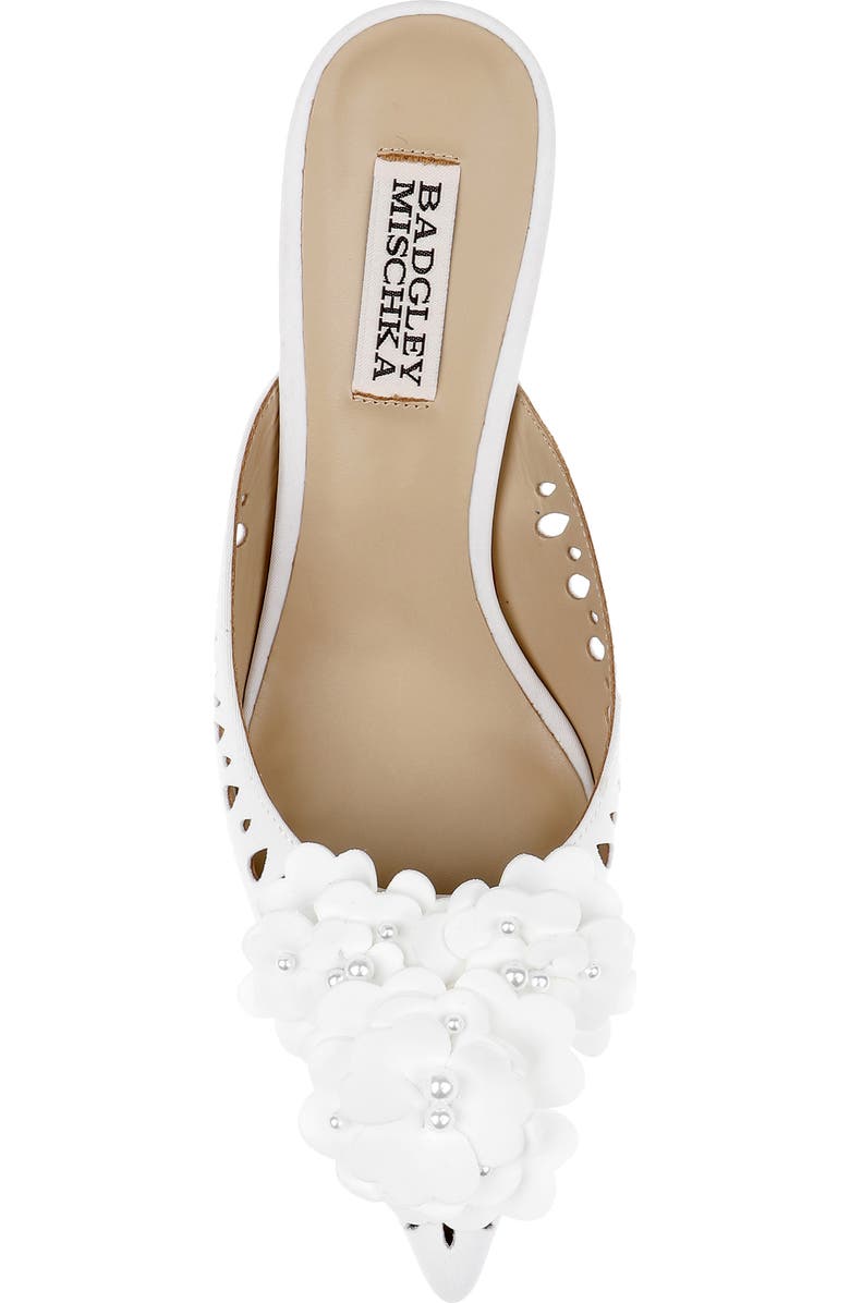 BADGLEY MISCHKA Oriana Mule, Alternate, color, White