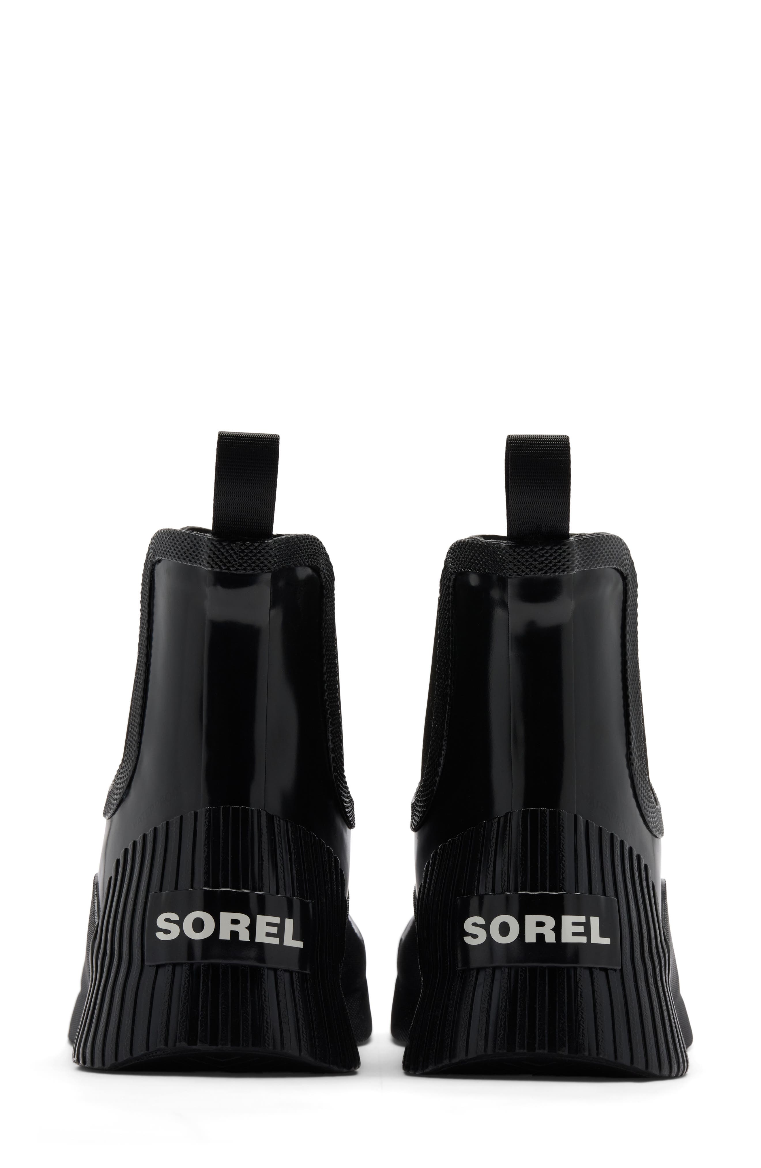 Out N About IV Chelsea Waterproof Rain Boot, Alternate, color, BLACK/ SEA SALT