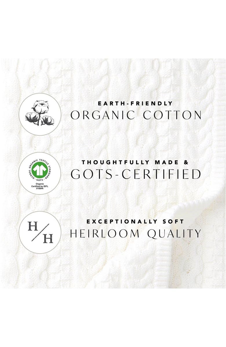 Hope & Henry Baby Boys' Organic Tipped Cardigan, Infant, Alternate, color, 