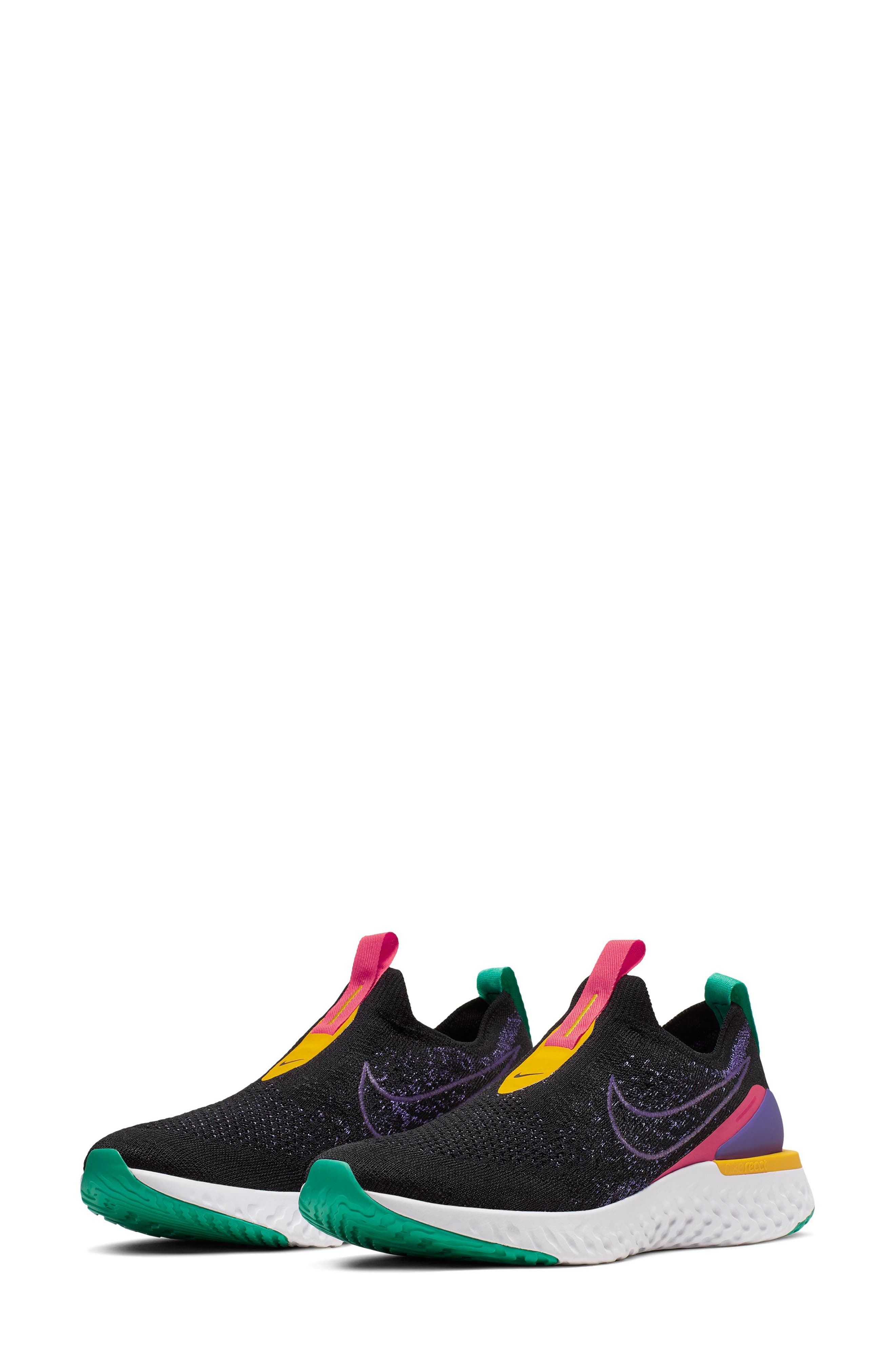Nike Epic Phantom React Flyknit Running Shoe, Main, color, 