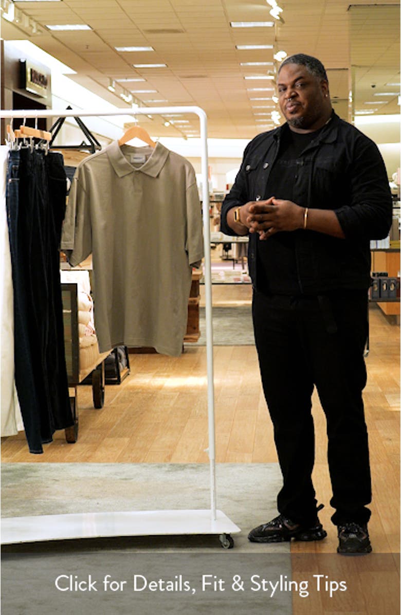 Fear of God Essentials Unisex Short Sleeve Polo, sales video thumbnail