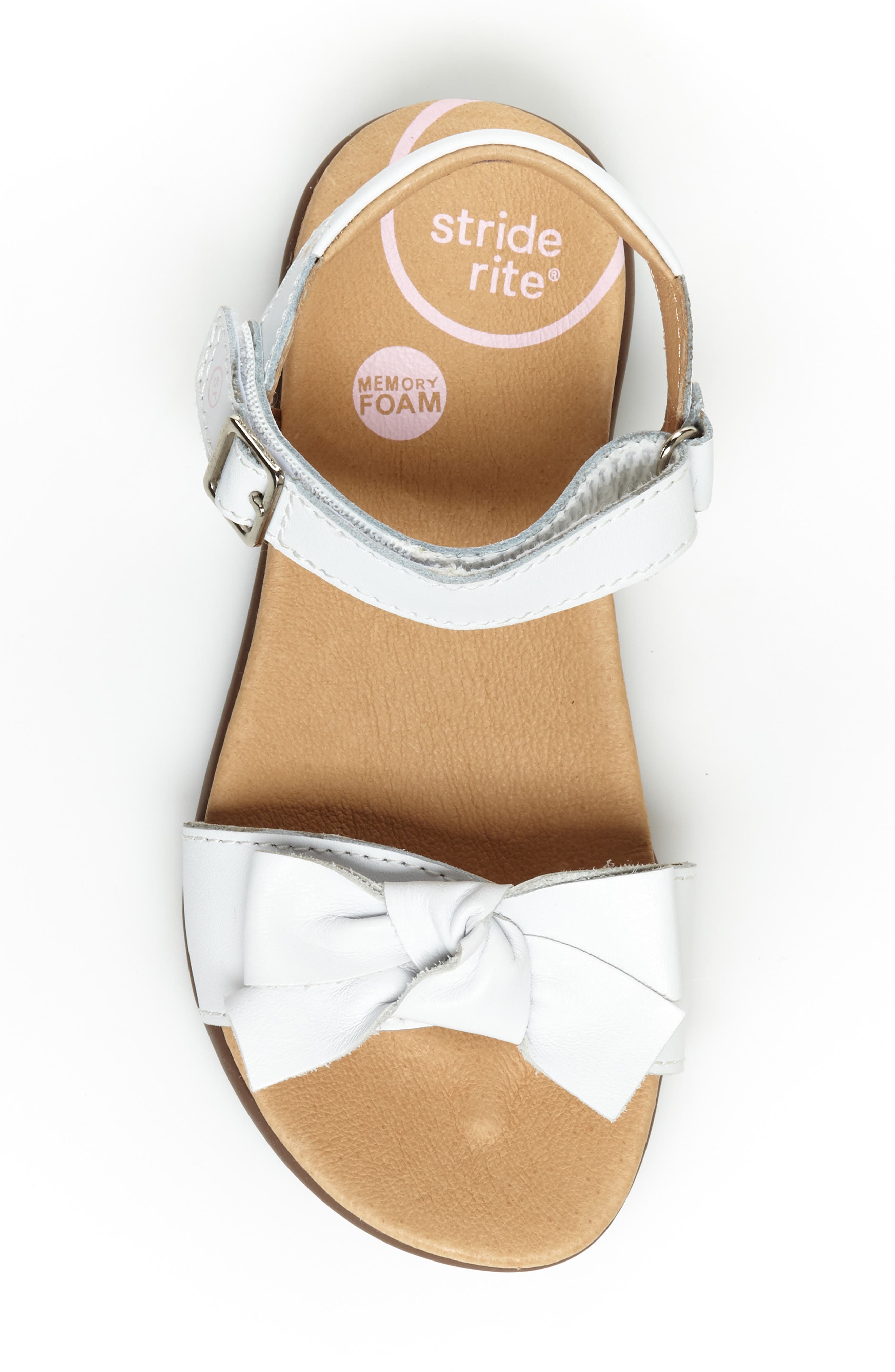SRtech™ Savannah Sandal, Alternate, color, WHITE