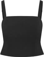City Chic Bianka Sleeveless Crop Top