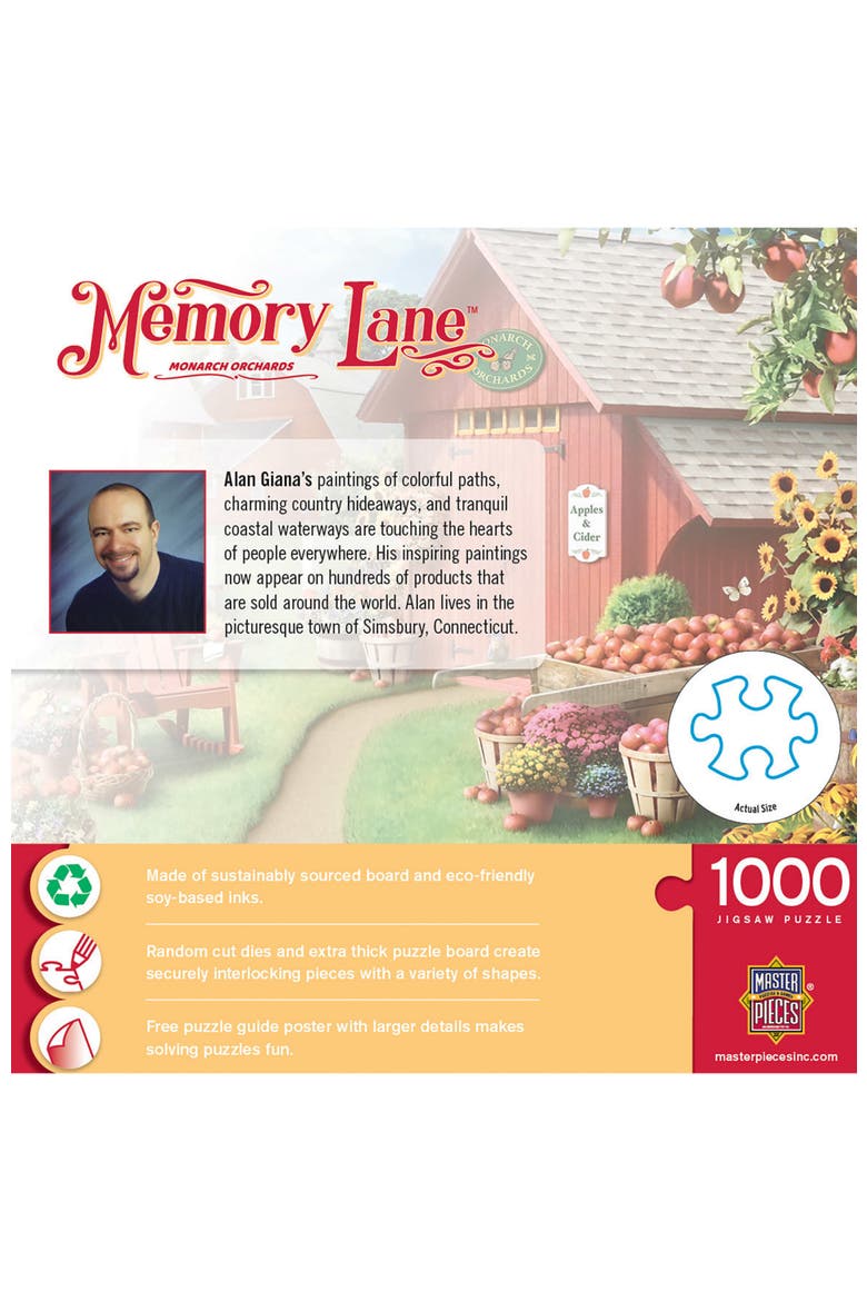 Monarch Orchards 1000 Piece Puzzle, Alternate, color, Multicolor