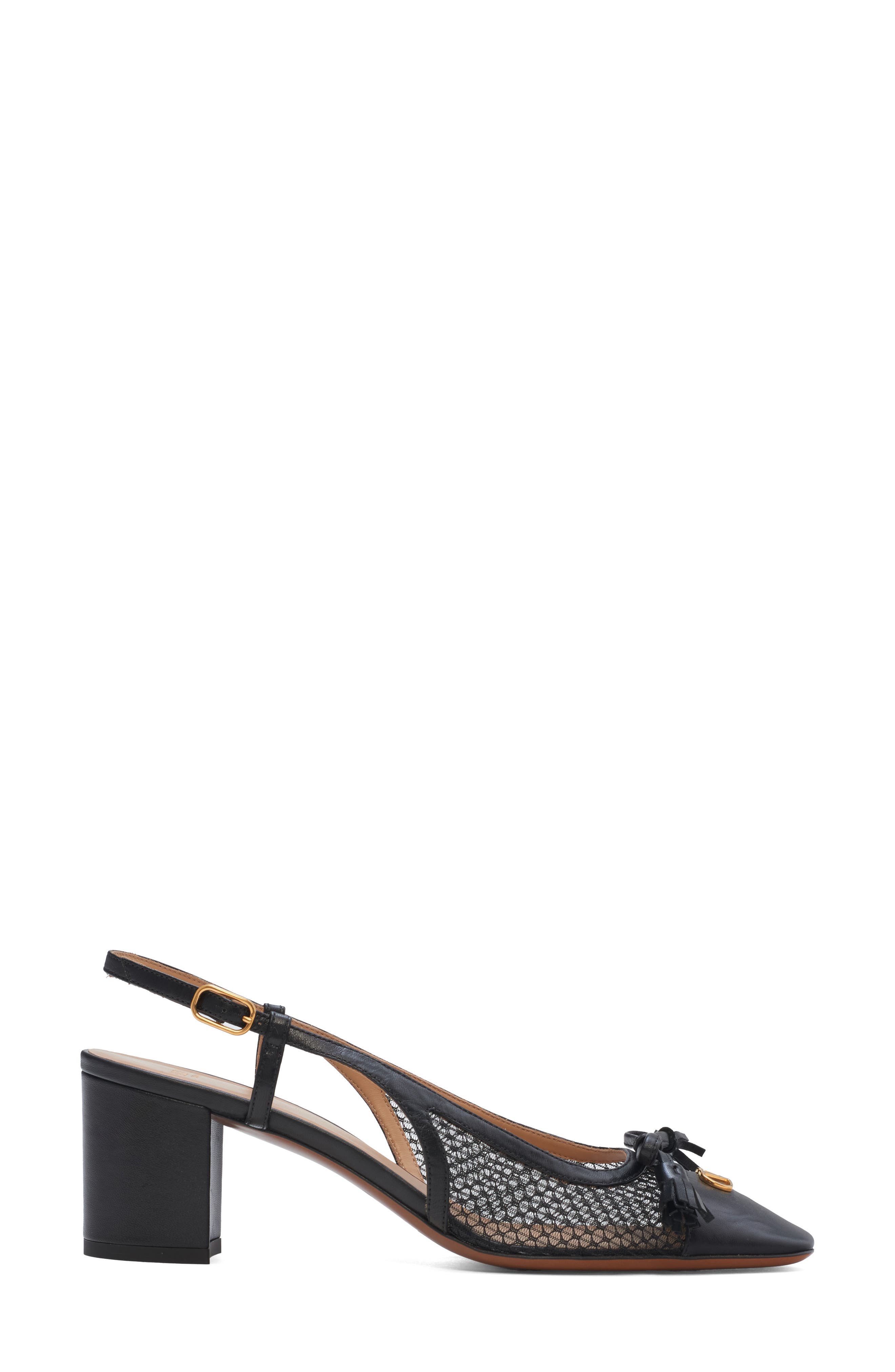 Valentino Garavani Valet Du Roi Slingback Pump, Alternate, color, Black