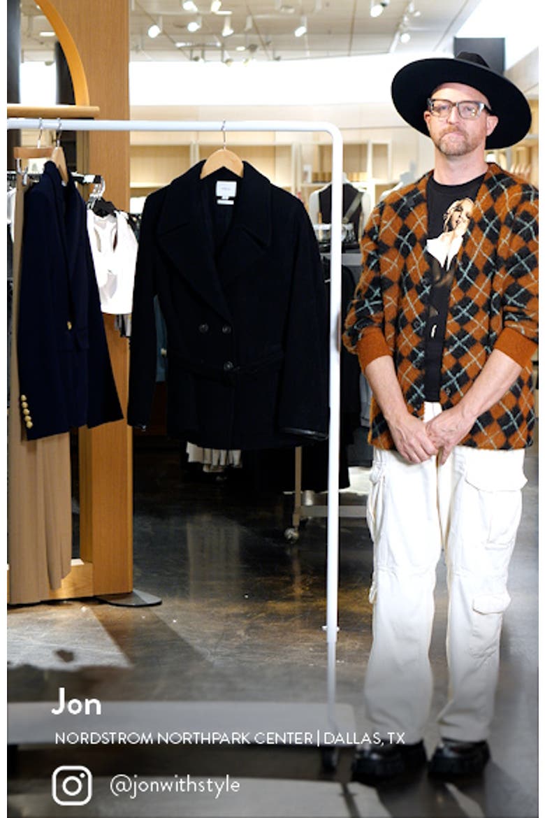 Lofty Wool Blend Belted Jacket video