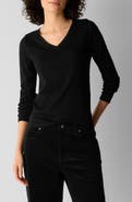 Eileen Fisher V-Neck Long Sleeve T-Shirt