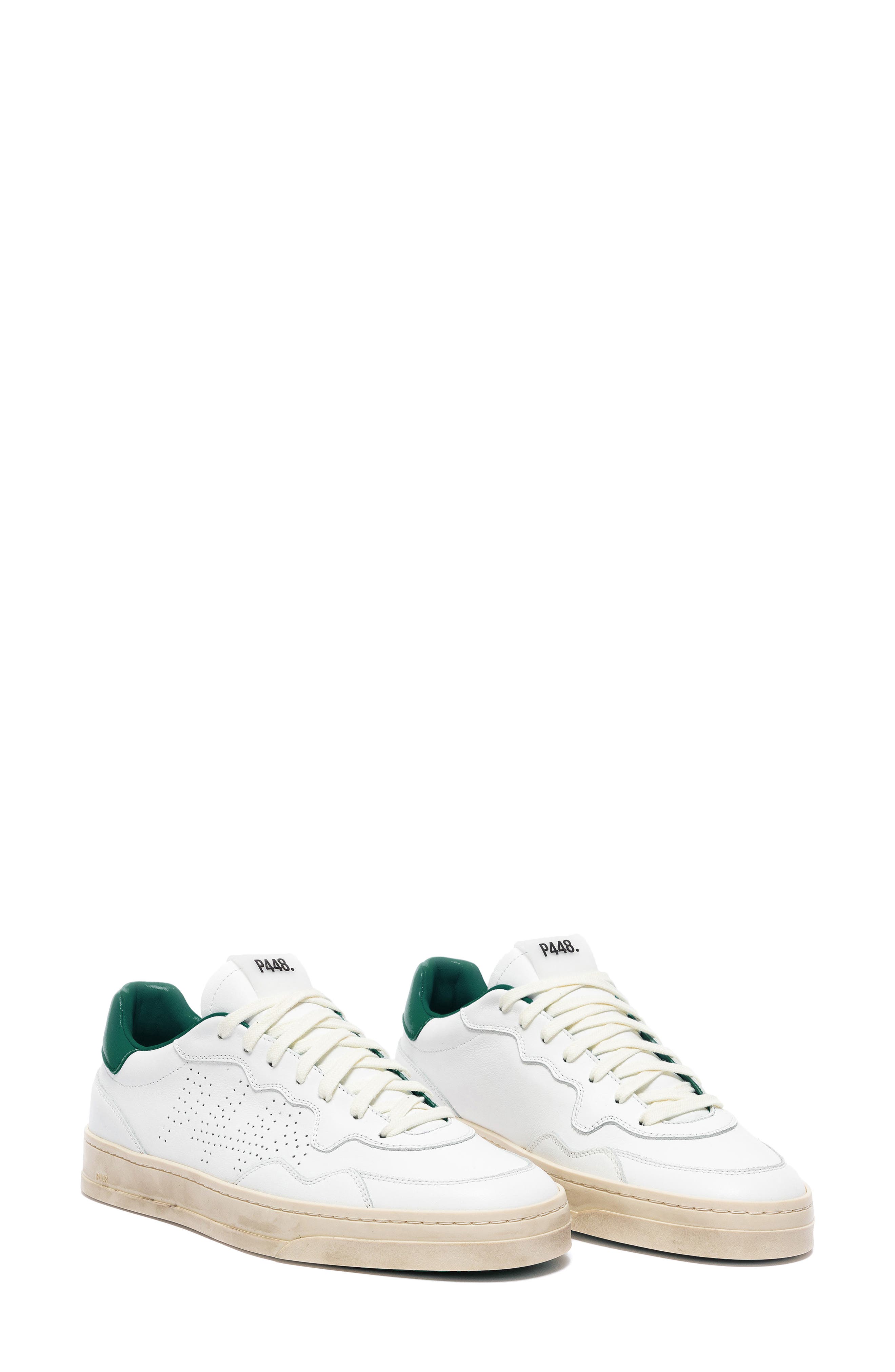 P448 Bali Platform Sneaker, Main, color, Whi/ Wood