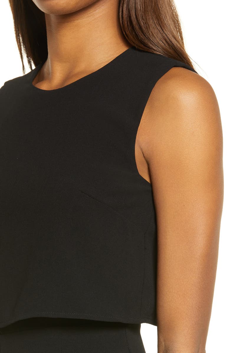 Lulus Glam-Bition Backless Midi Jumpsuit, Alternate, color,