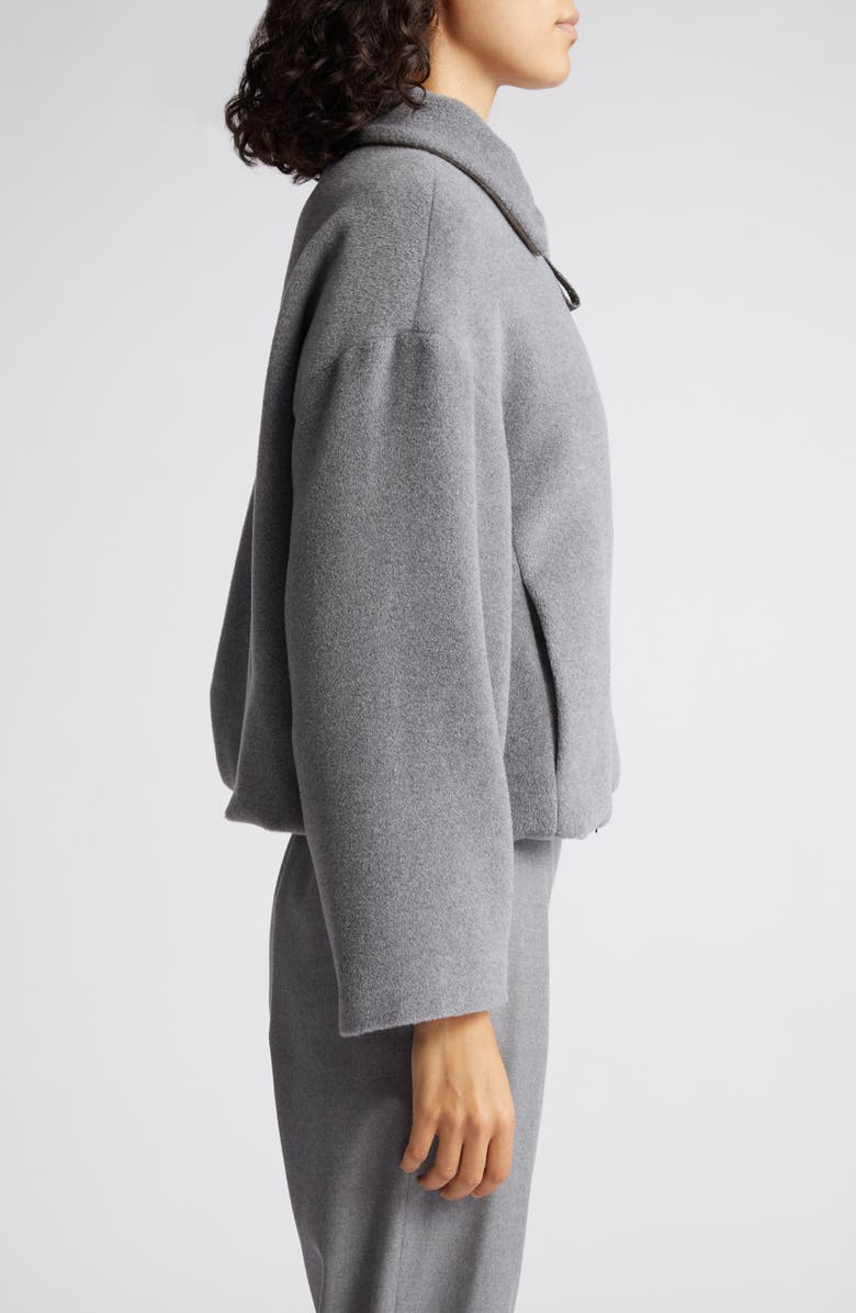 Fabiana Filippi Boxy Wool Jacket, Alternate, color,