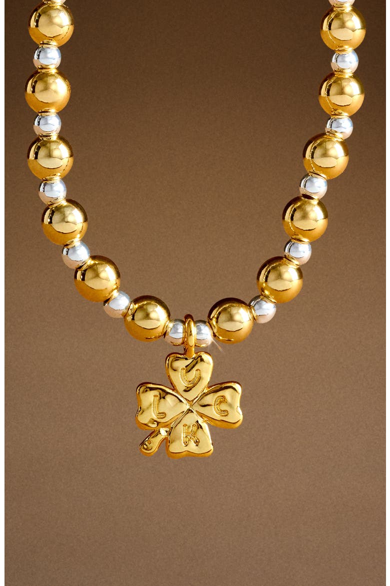 Words To Treasure 'Lucky' Bracelet, Alternate, color, Mixed