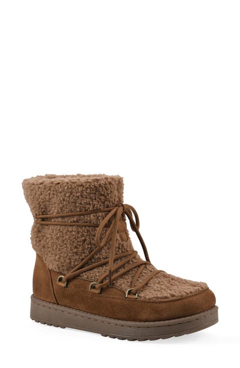 Isador Faux Shearling Bootie (Women)