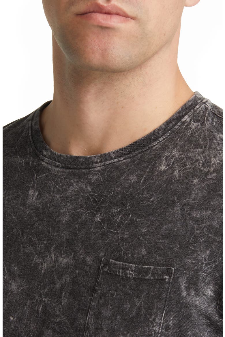 Acid Wash T-Shirt, Alternate, color, BLACK
