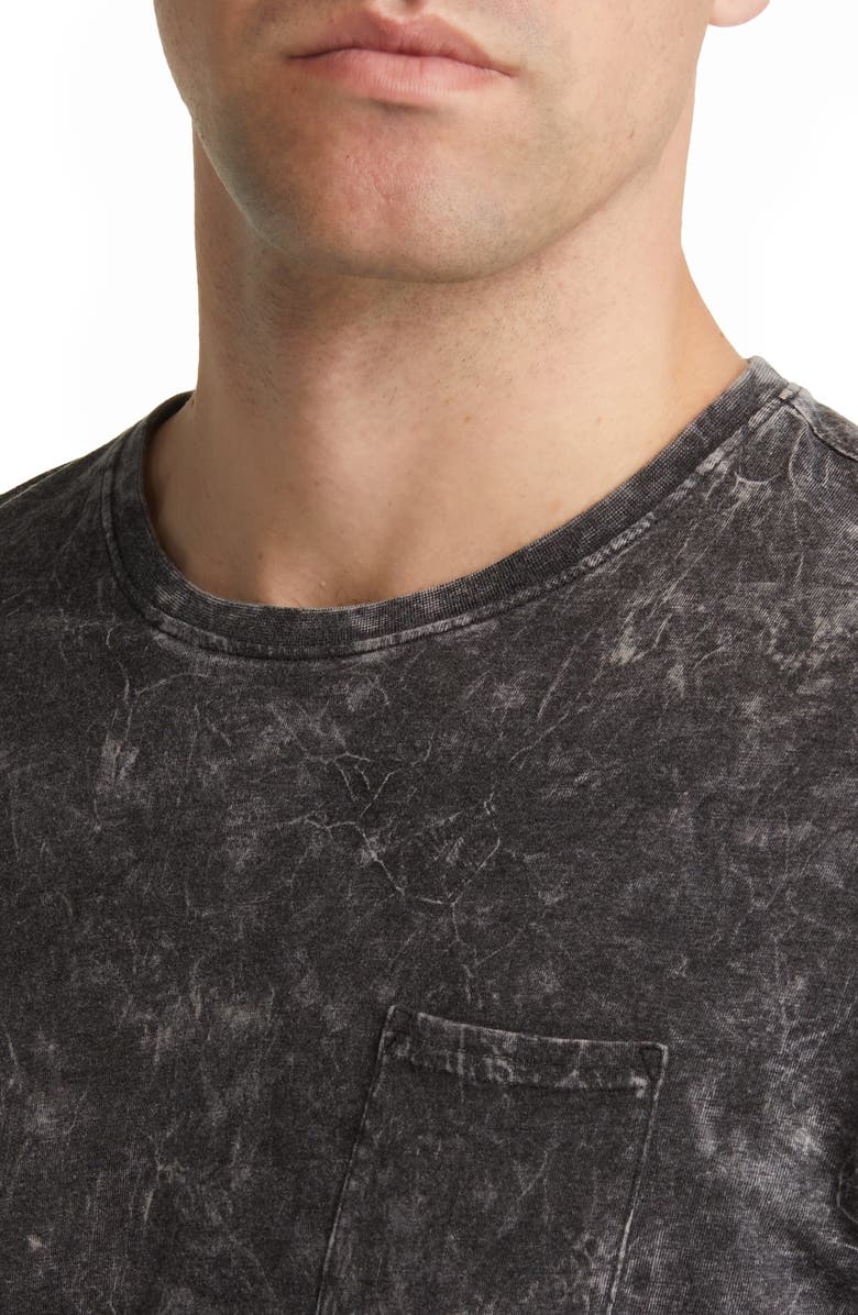 Stone Rose Acid Wash T-Shirt, Alternate, color,