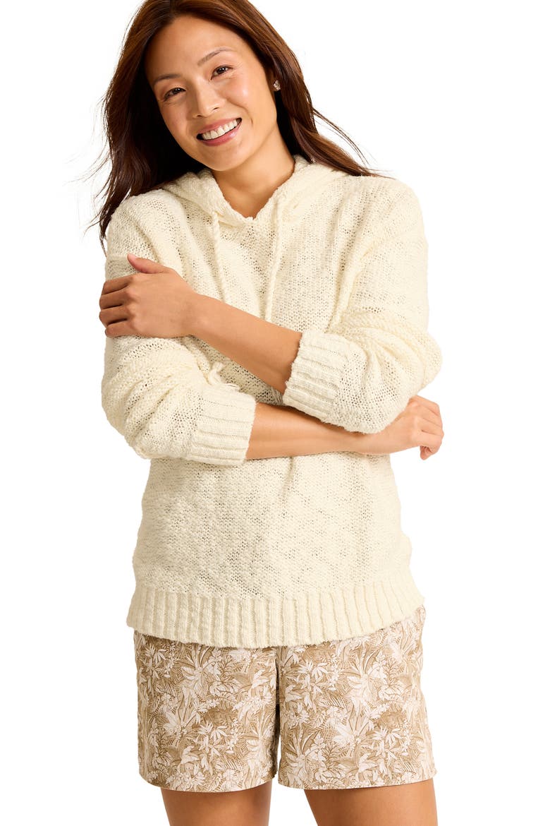 Bayshore Cotton Hoodie, Alternate, color, COCONUT