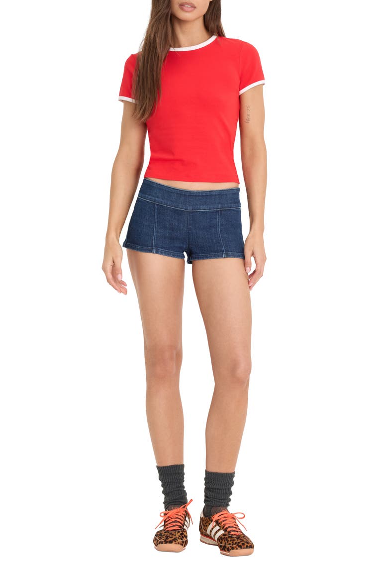 Micro Shorts, Alternate, color, INDIGO1169