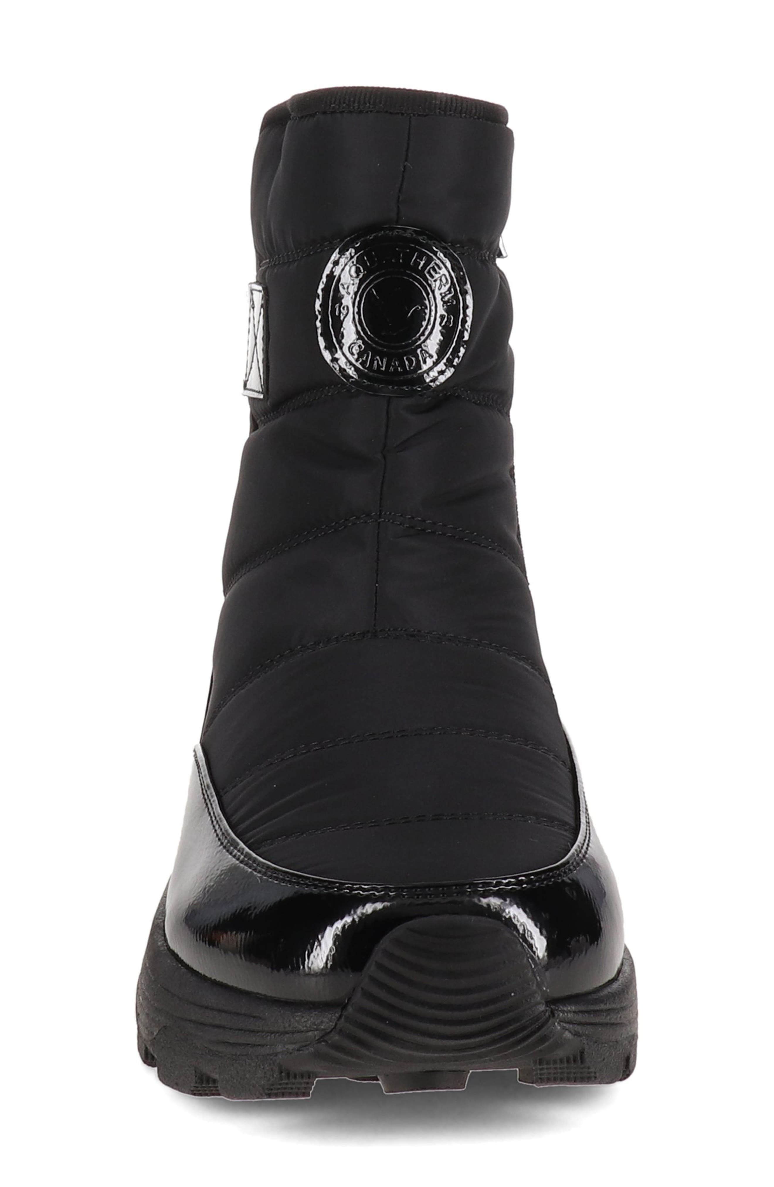 AQUATHERM BY SANTANA CANADA Sandpoint Quilted Boot, Alternate, color, Black Patent