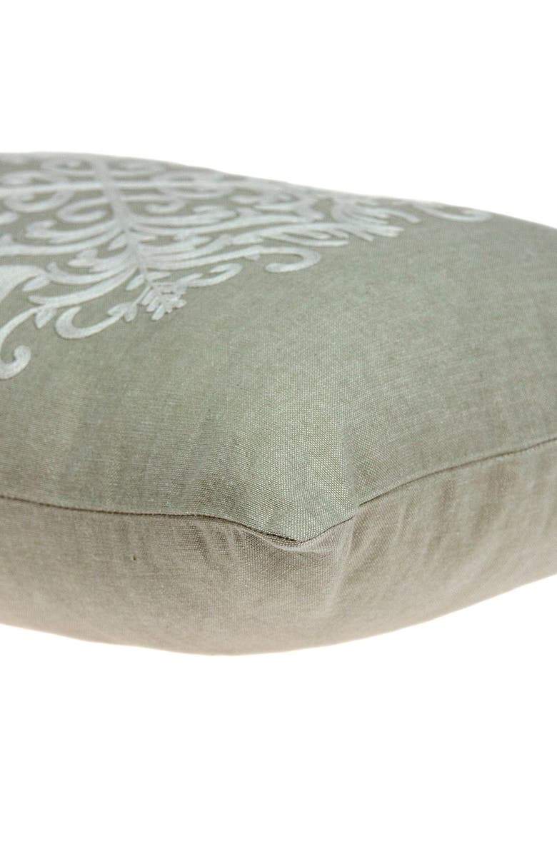 PARKLAND COLLECTION Tara Traditional Pillow - 14" x 20" - Beige, Alternate, color, Beige