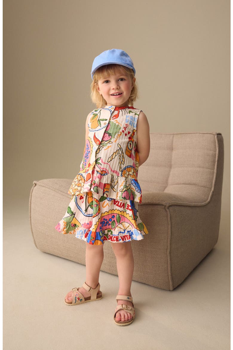 Kids' Rib Top & Shorts Set, Alternate, color, MULTI