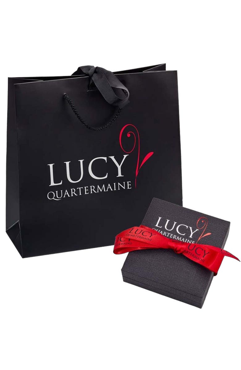 Lucy Quartermaine Short Drop Earrings, Alternate, color, Sterling Silver