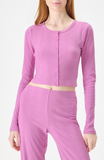 Florence By Mills Sweet Classic Cardigan In Purple