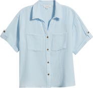 beachlunchlounge River Gauze Shirt
