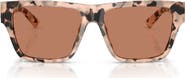 Jimmy Choo 54mm Rectangular Sunglasses