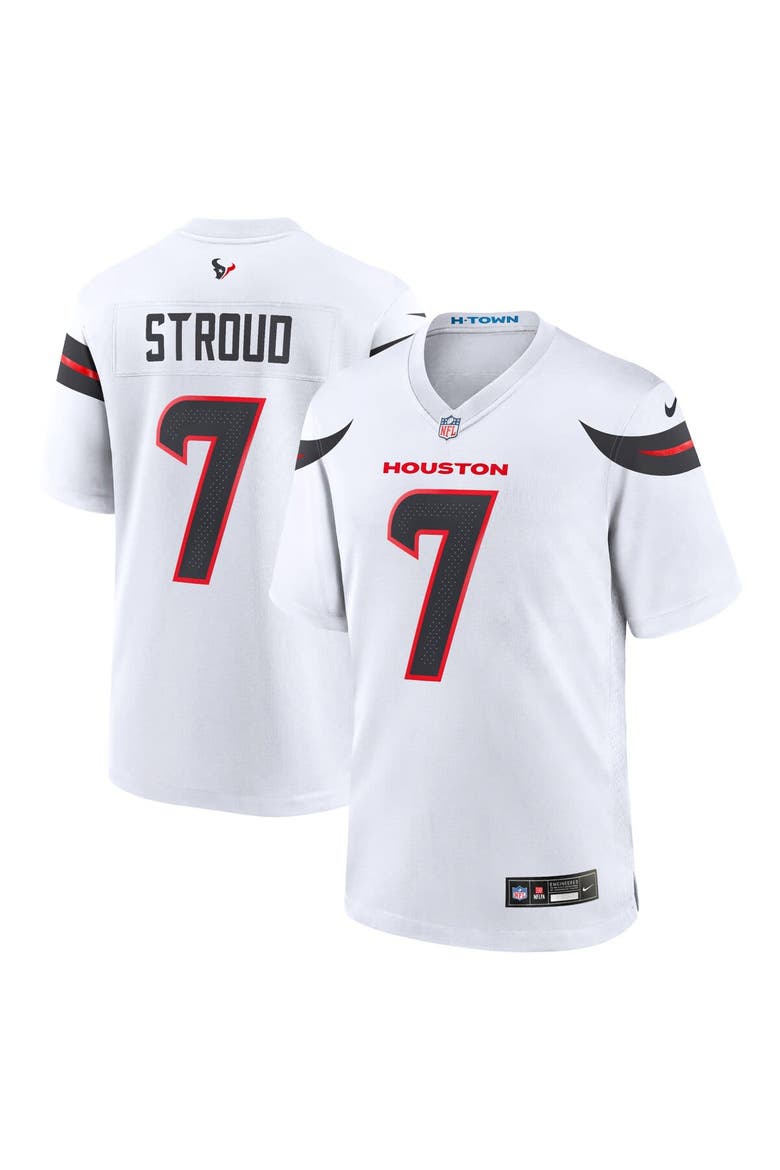 Men's Nike C.J. Stroud White Houston Texans Game Jersey, Alternate, color, White