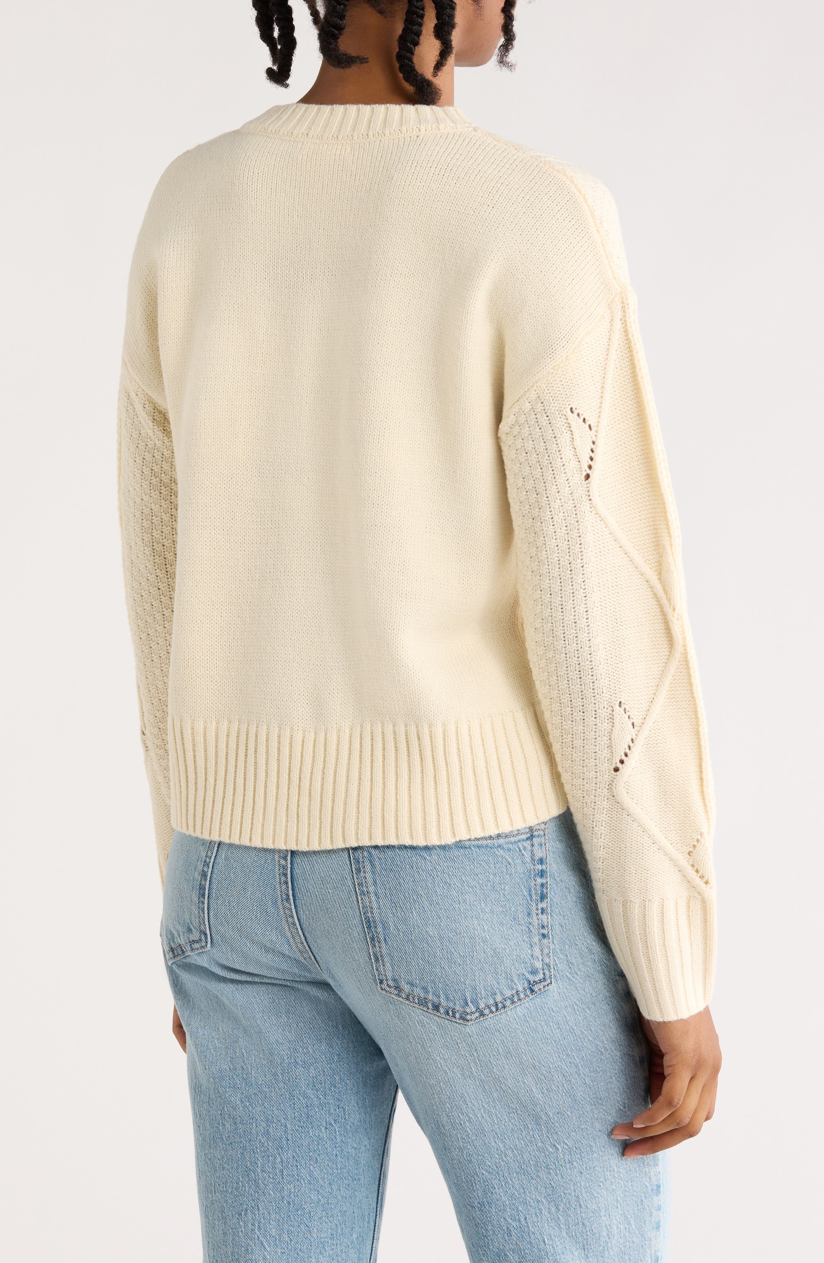 Floral Knit Cardigan - image 4